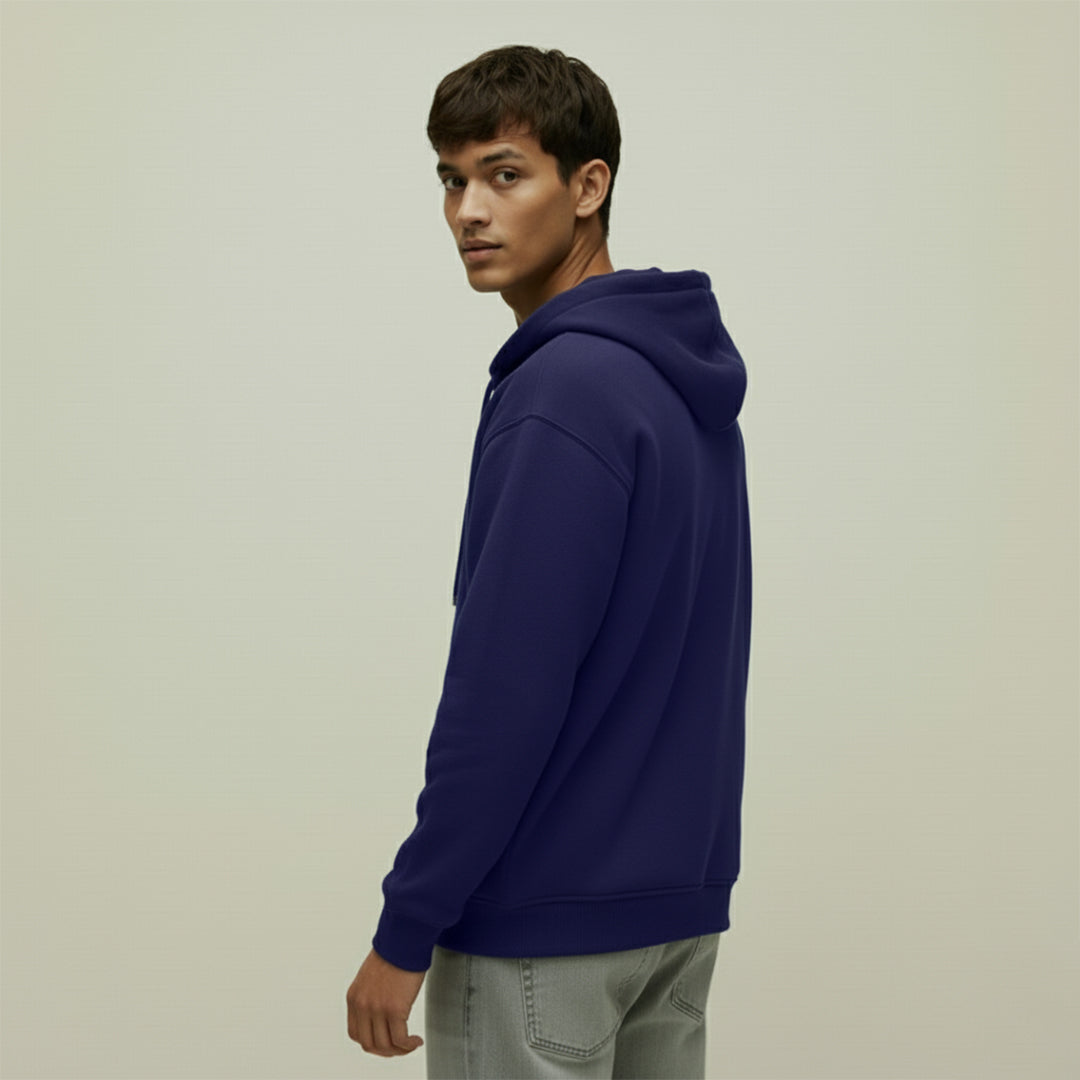 Premium Supima Zipper Hoodie for Elite Men: India’s Ultimate Winter Shield