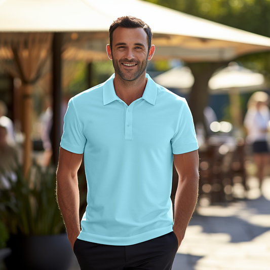 Premium Supima Polo T-Shirt (Plus)