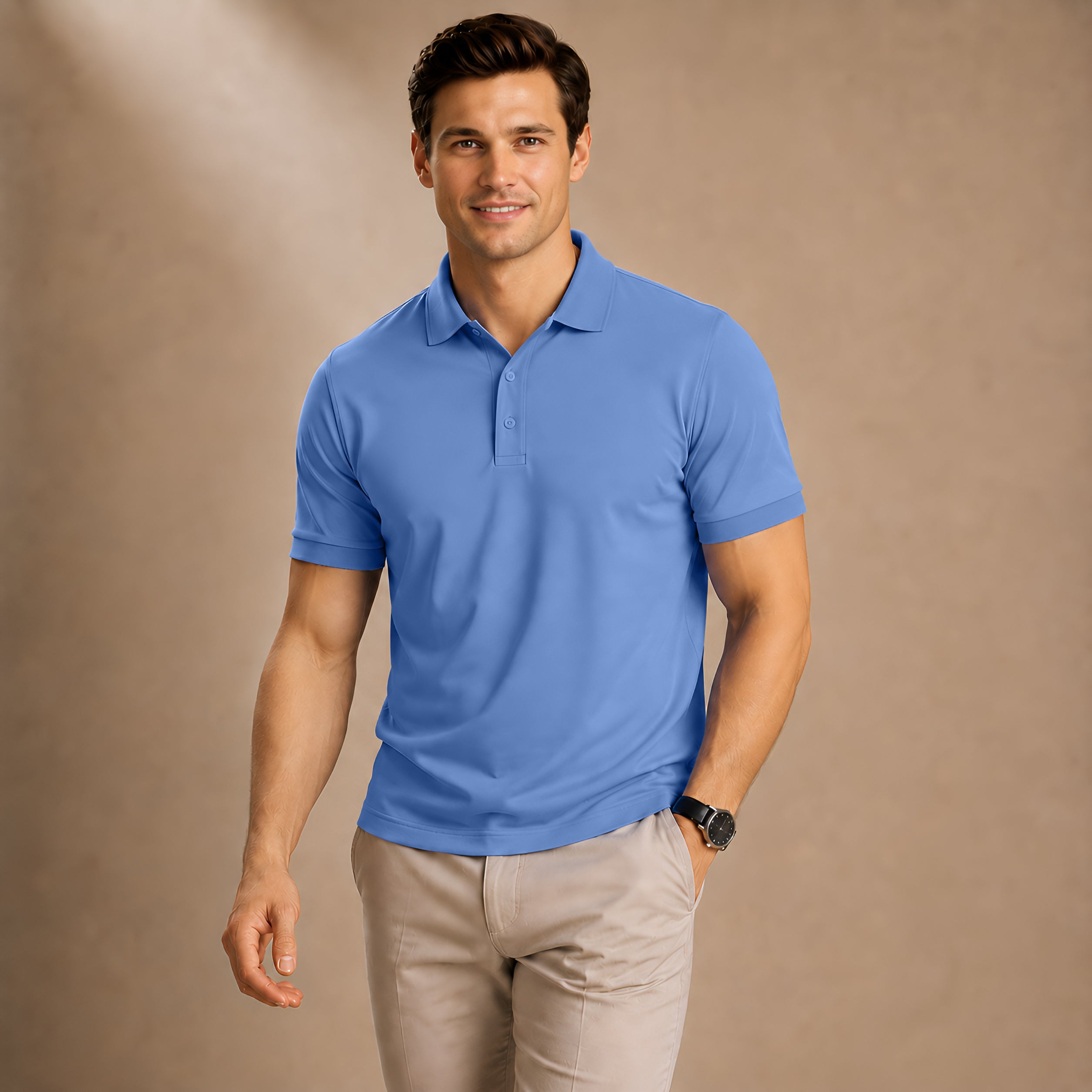 Signature Single Jersey Supima Polo T-Shirt for Elite Men