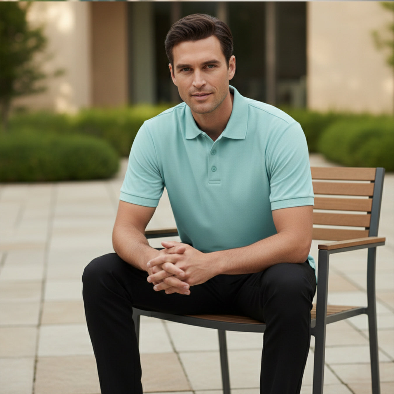 Exclusive Interlock Supima Polos for Elite Men