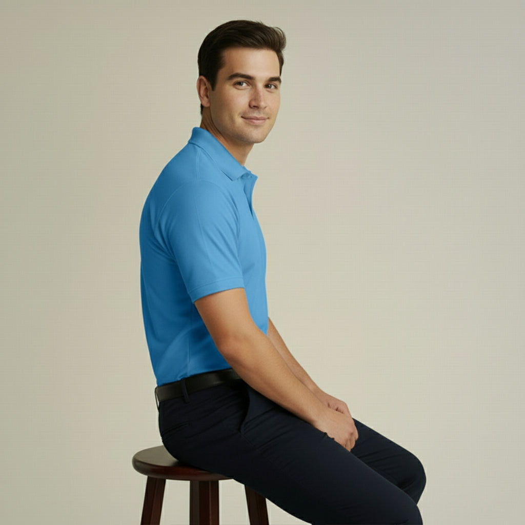 Premium Supima Lycra Polo T-Shirt
