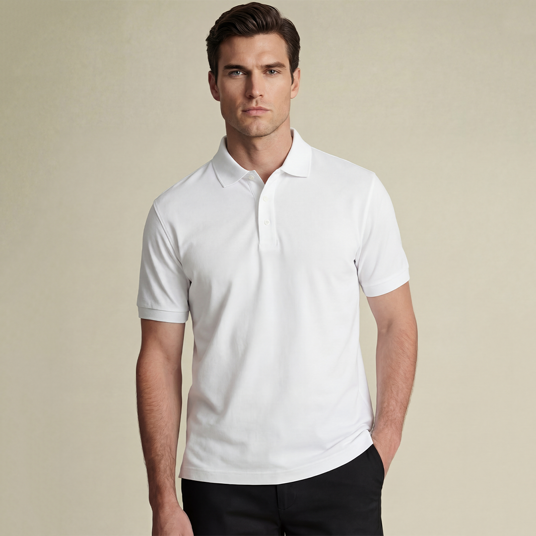 Mercerized Premium Supima Polo T-Shirt