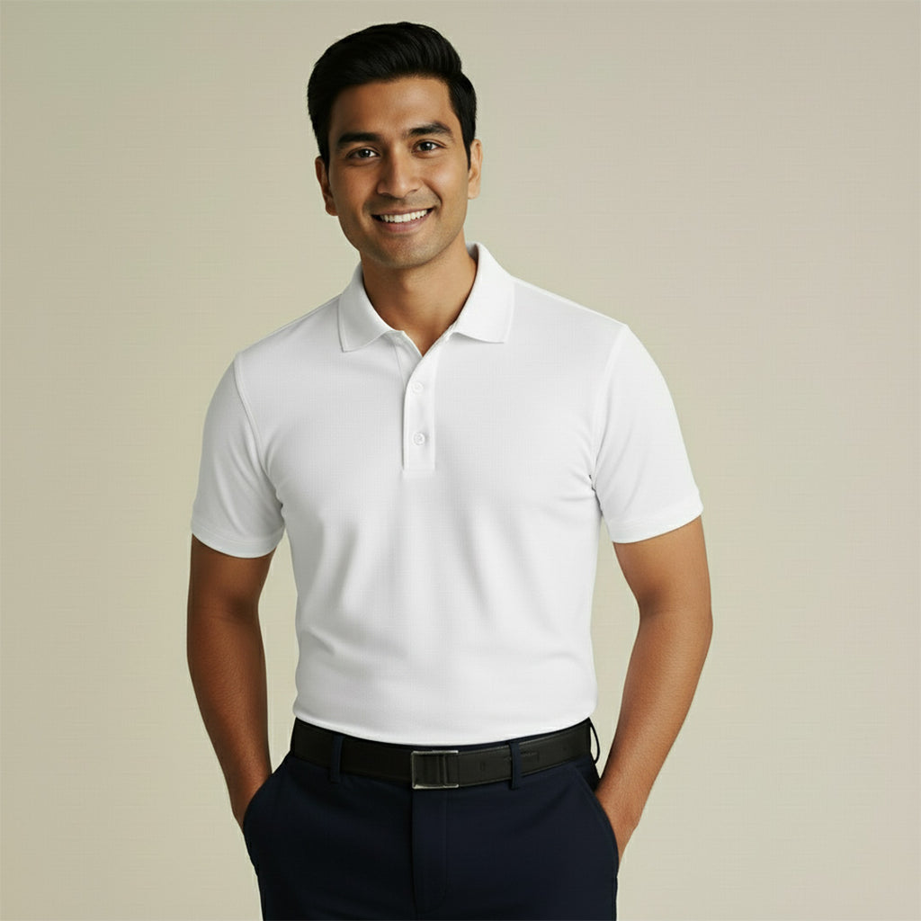 Mercerized Premium Supima Polo T-Shirt