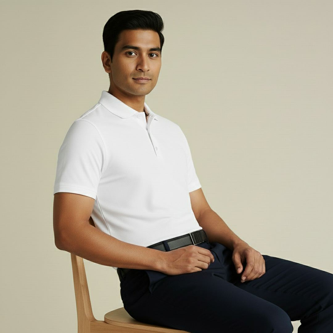 Mercerized Premium Supima Polo T-Shirt