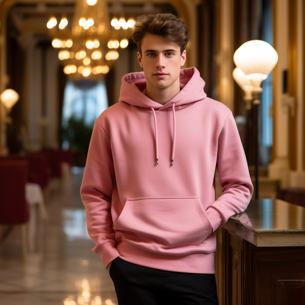 Organic  Hoodie #color_wild-rose