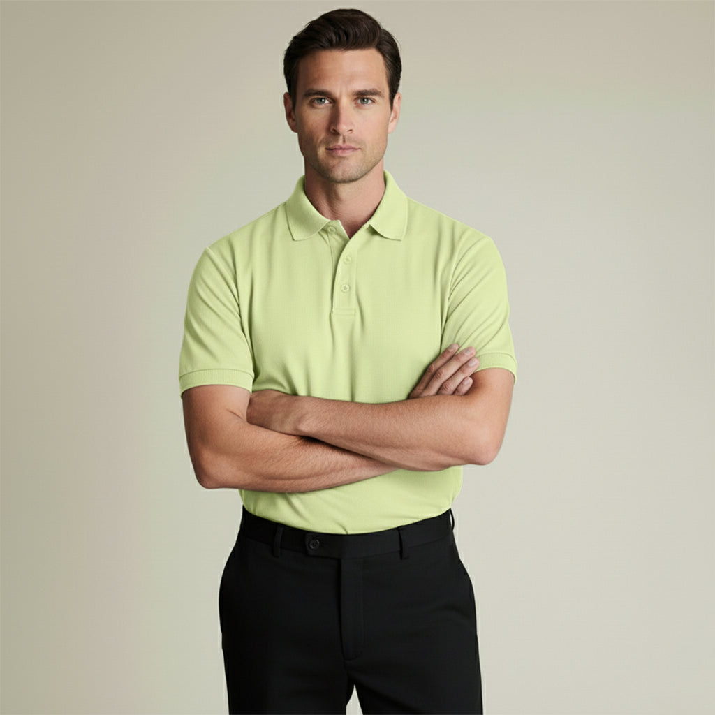 Exclusive Interlock Supima Polos for Elite Men
