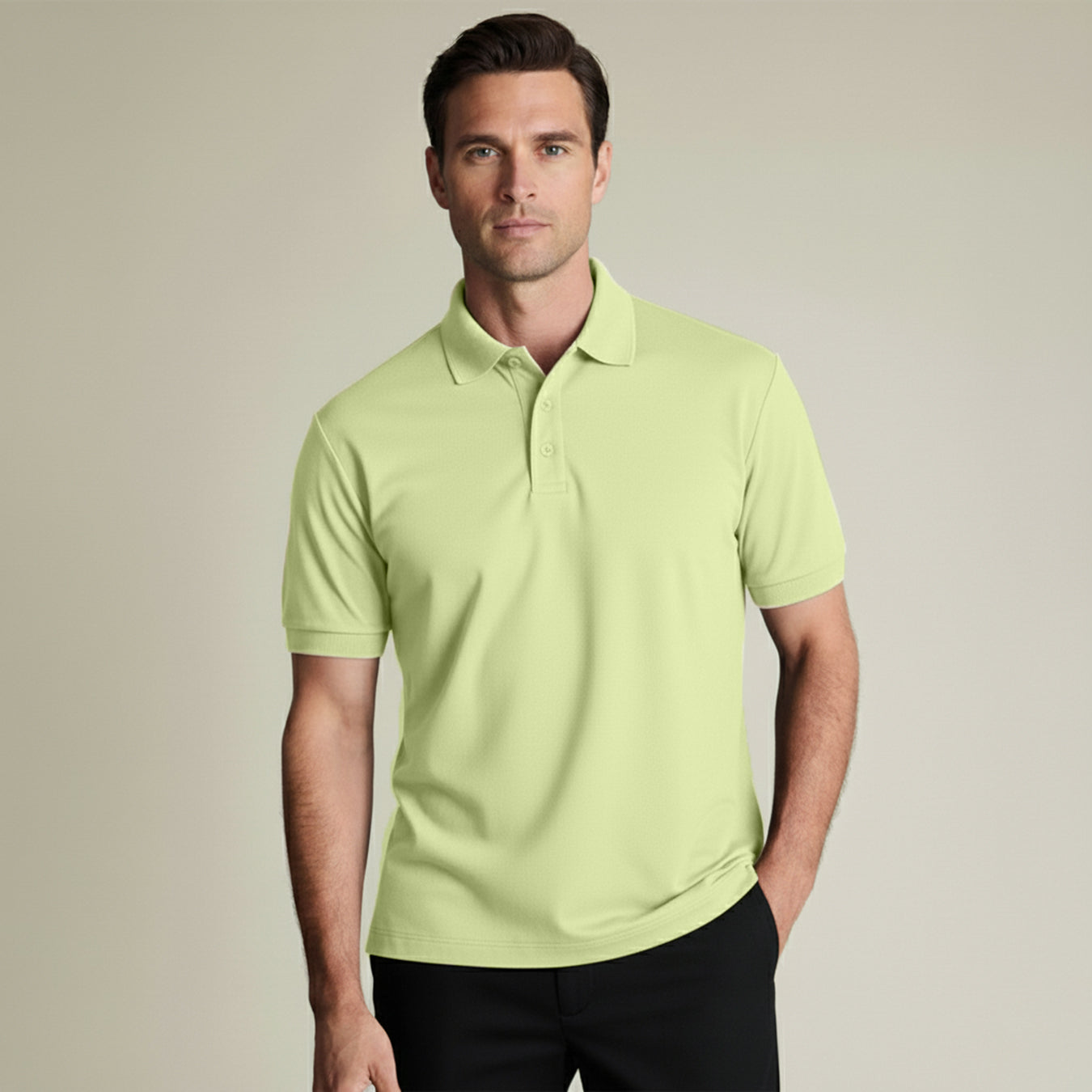 Exclusive Interlock Supima Polos for Elite Men