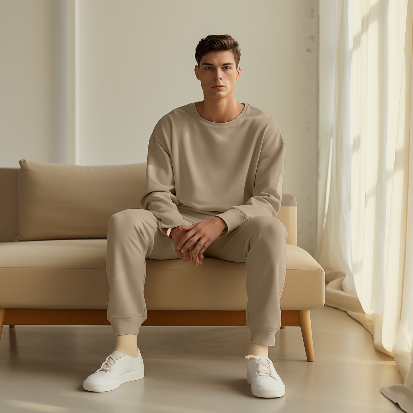 Luxurious Supima Sweatshirts & Joggers co-ord