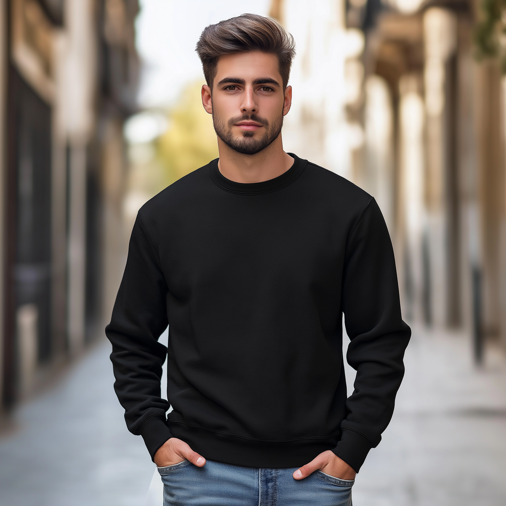 Premium Supima Sweatshirt for Elite Men: India’s Ultimate Winter Shield