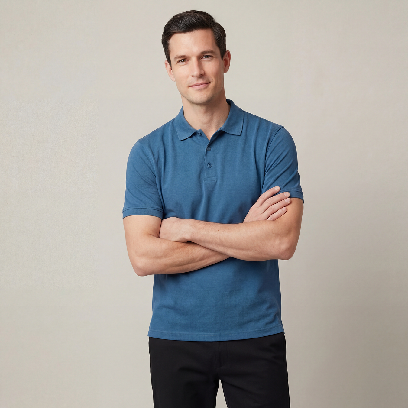 Exclusive Interlock Supima Polos for Elite Men