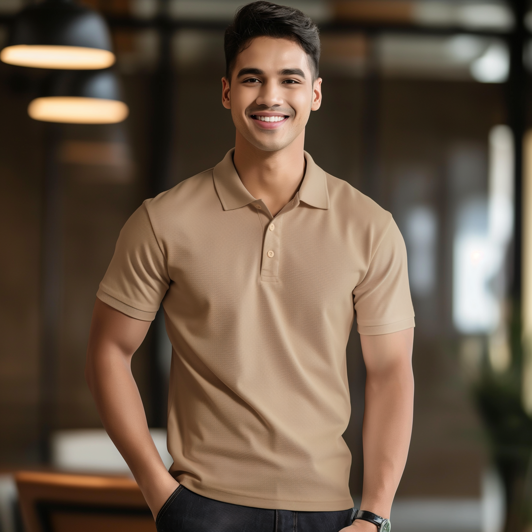 Exclusive Interlock Supima Polos for Elite Men