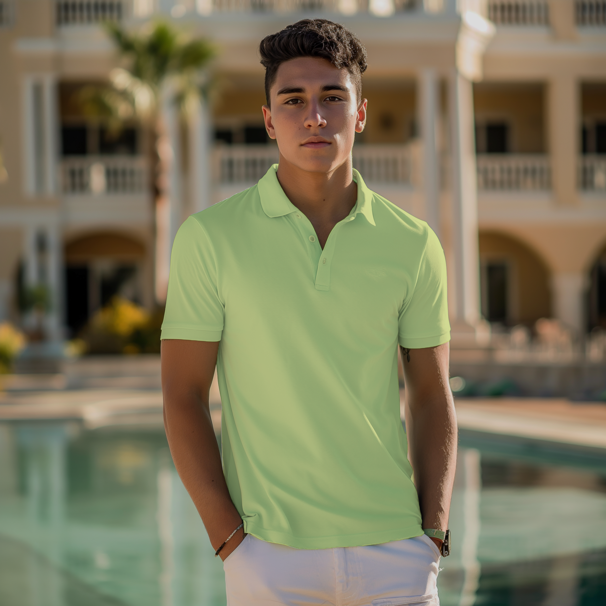 Men's pima cotton polo shirts with pocket deals
