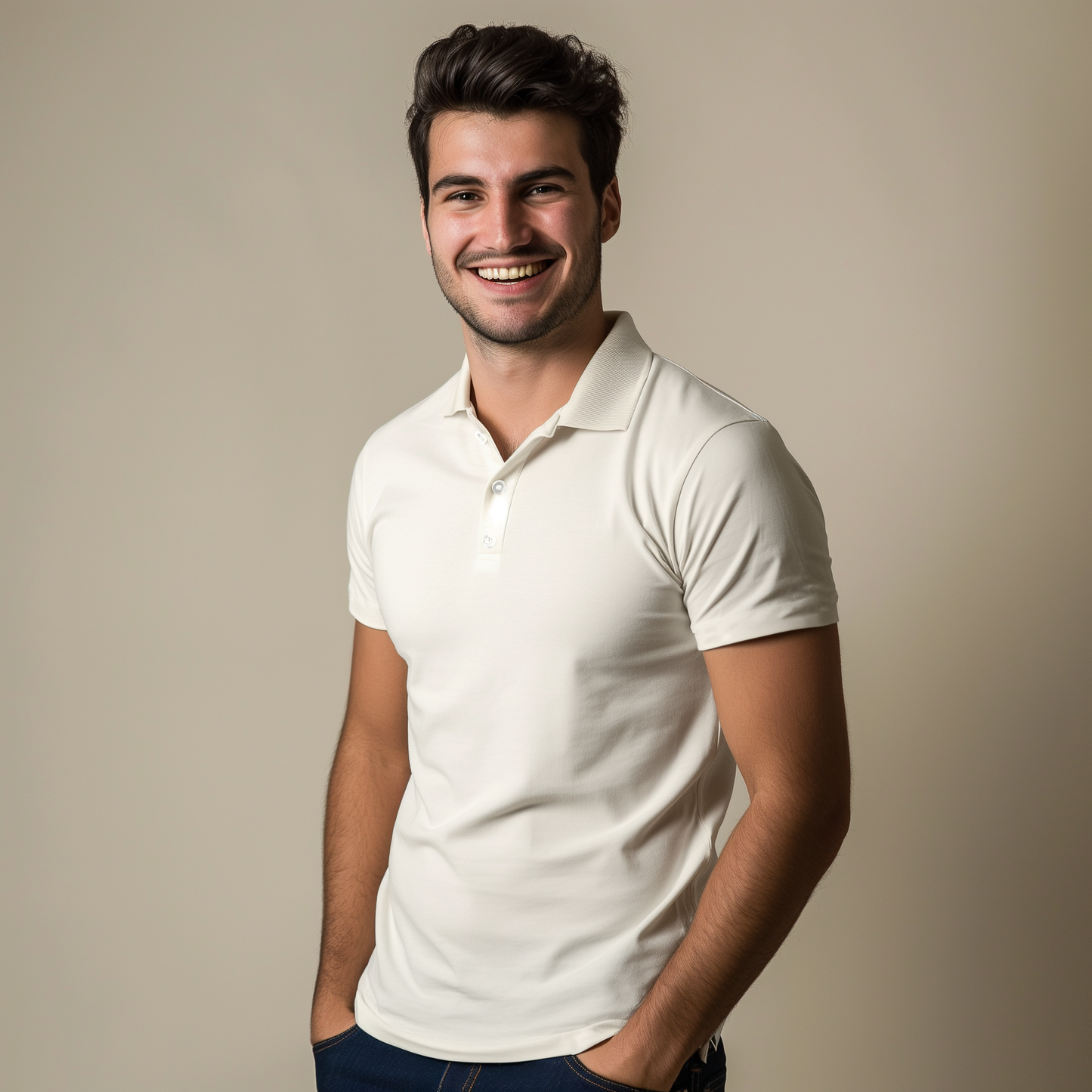 Premium Supima Polo T-Shirt (Plus)