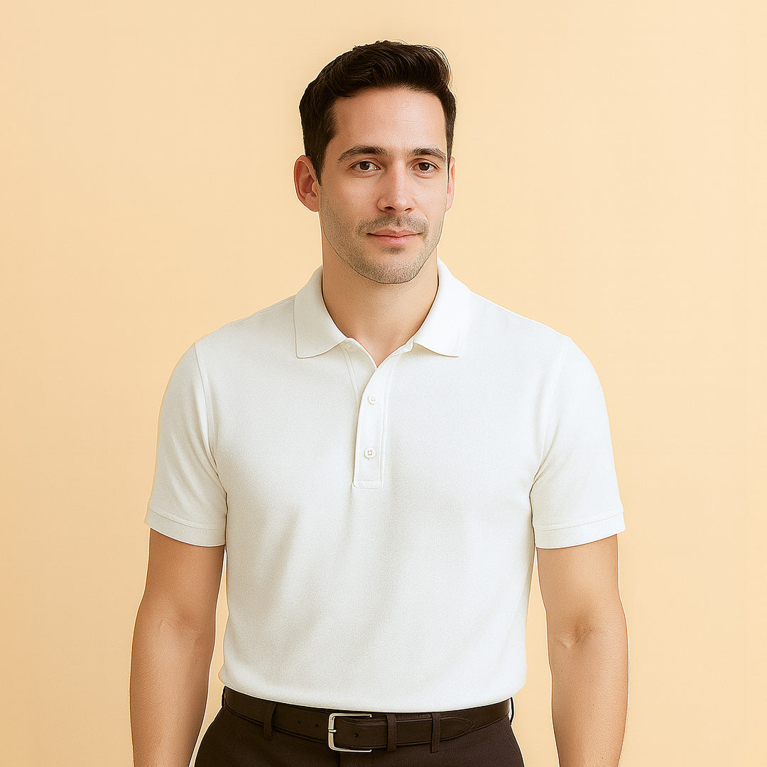 Exclusive Interlock Supima Polos for Elite Men