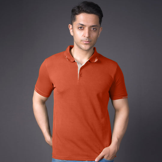 Supima Polo #color_burnt-ochre